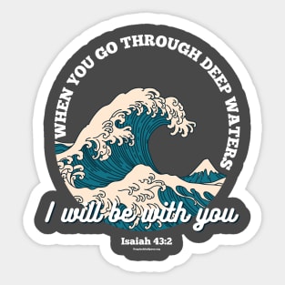 I will be with you Sticker